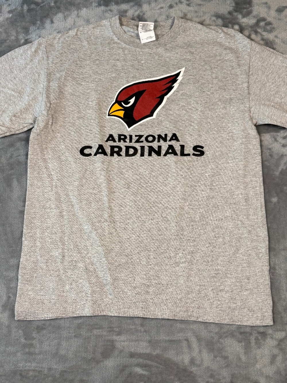 Gildan Arizona Cardinals T-Shirt Men Medium Gray Heathered NFL Football